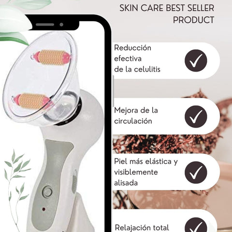 Masajeador anticelulitis al vacío 💫